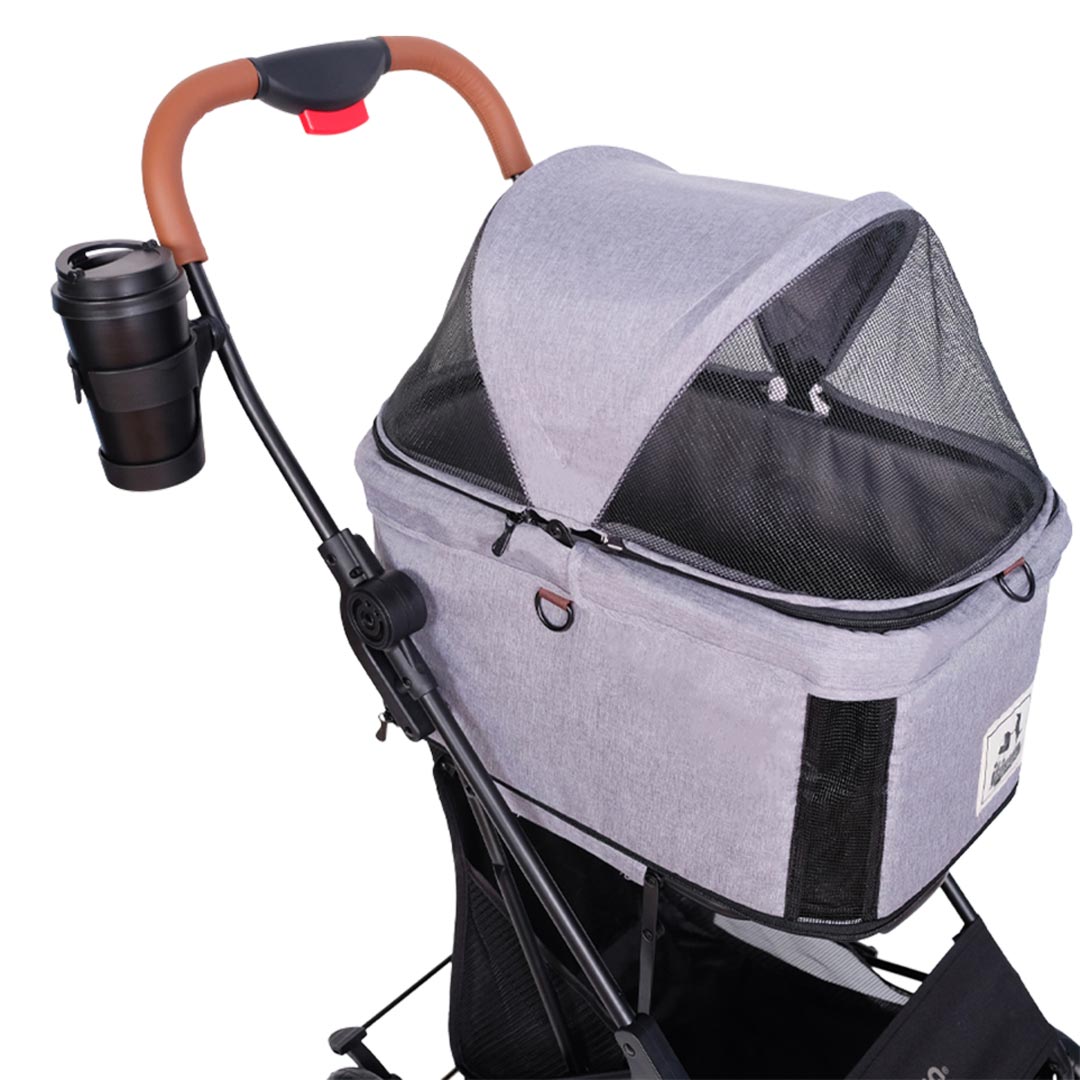 Dog buggy with cup holder