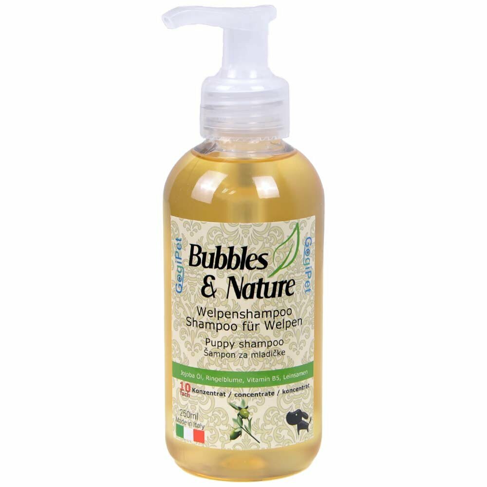 Puppy shampoo by Bubbles & Nature