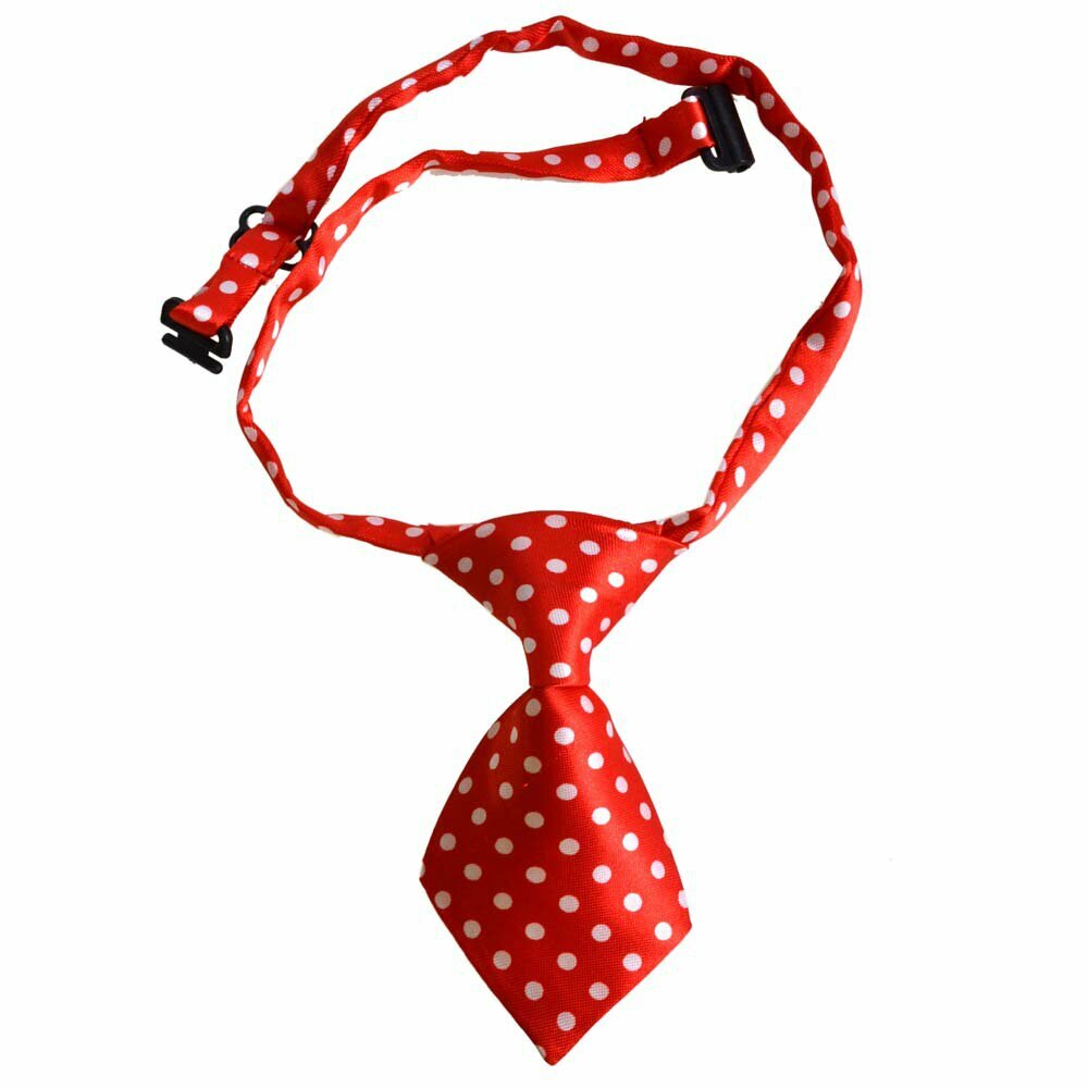 Tie for dogs spotted red by GogiPet