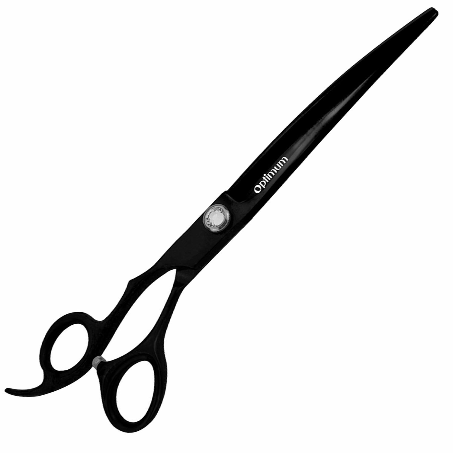 Left-handed dog scissors 21 cm bent