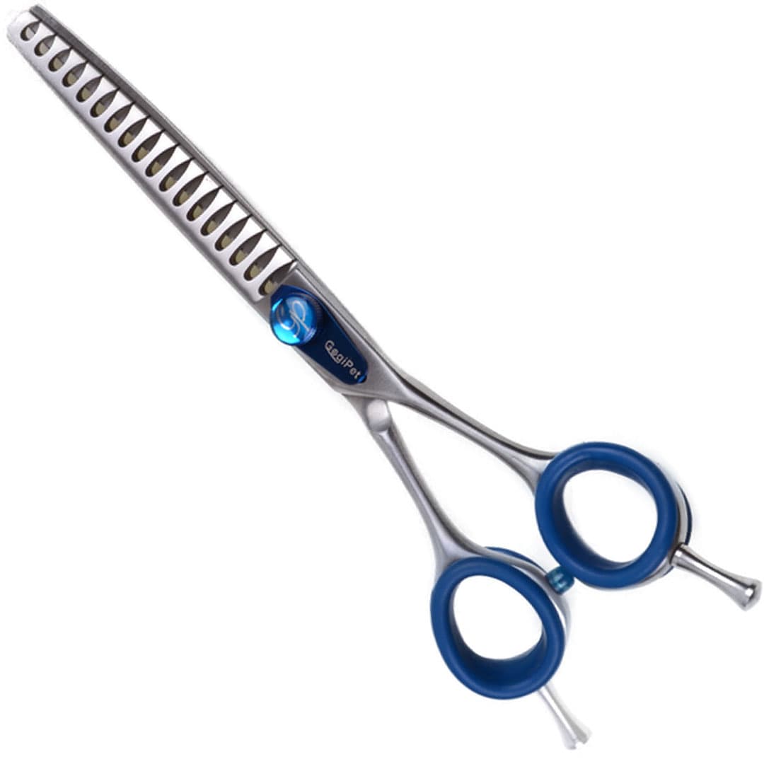 Chunker blender scissors 16.5 cm 6.5" curved, 18 teeth