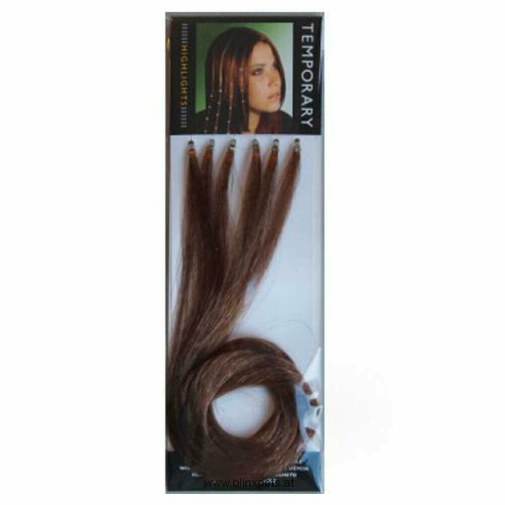 ligt brown hair extensions - crazy extensions by Blinxpets