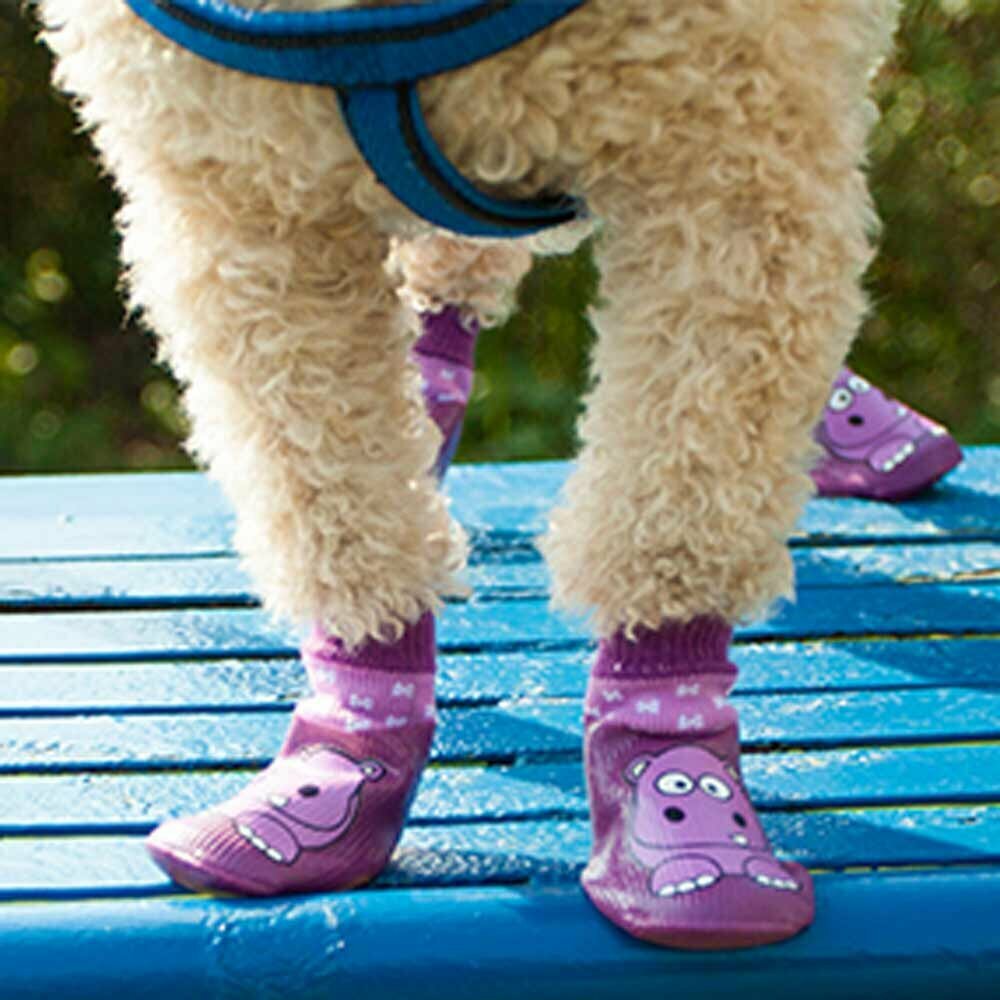 Cartoon dog shoes - waterproof dog socks