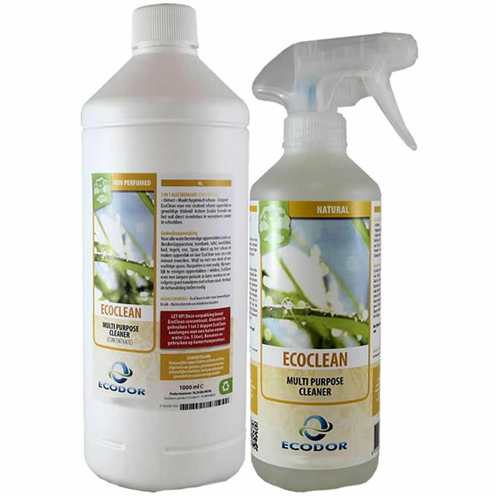 Save 20% with the ecoClean advantage set the all-purpose cleaner of Ecodor