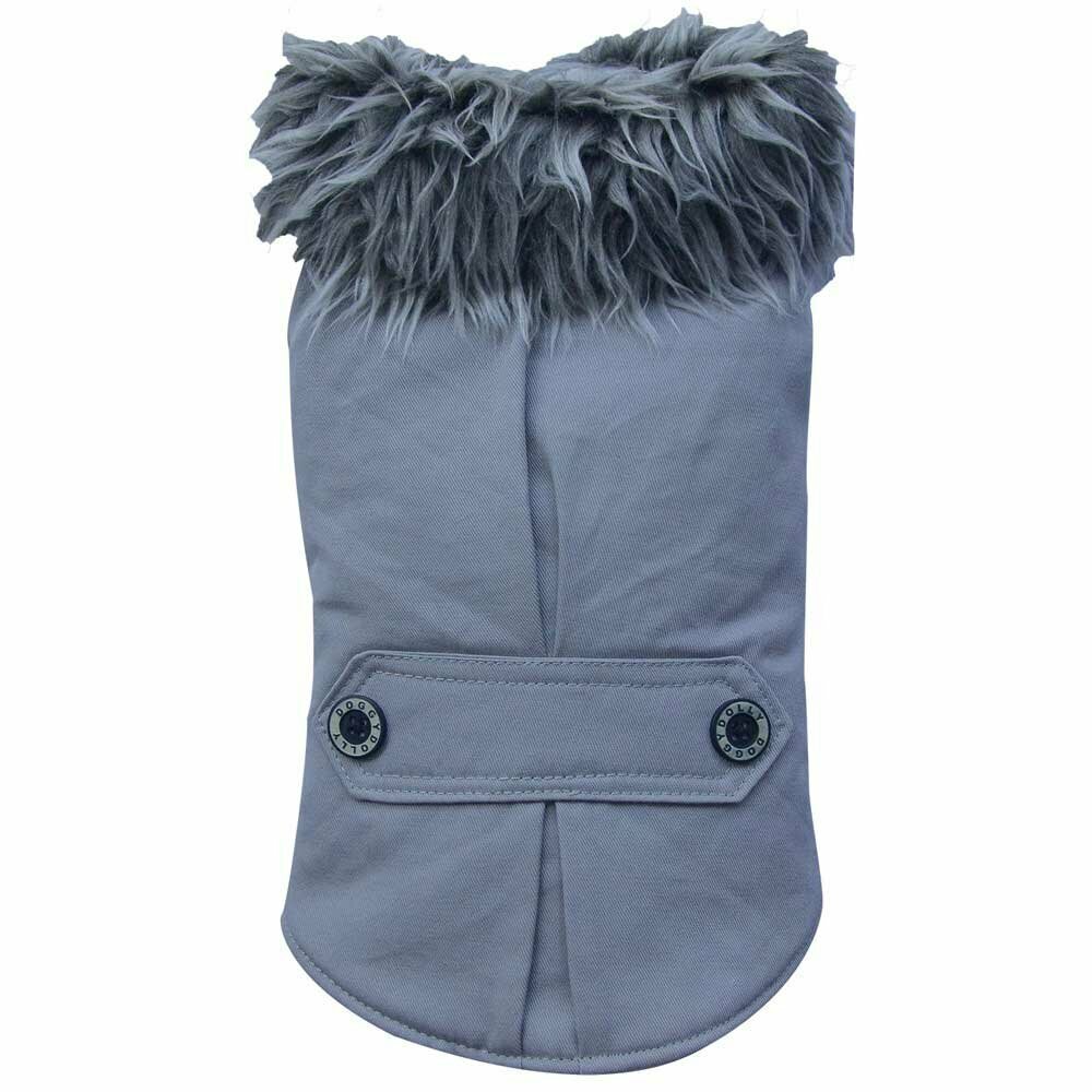 extra warm dog clothes dog coat by grey DoggyDolly