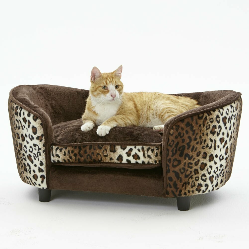 GogiPet® Designer cats sofa Leopard