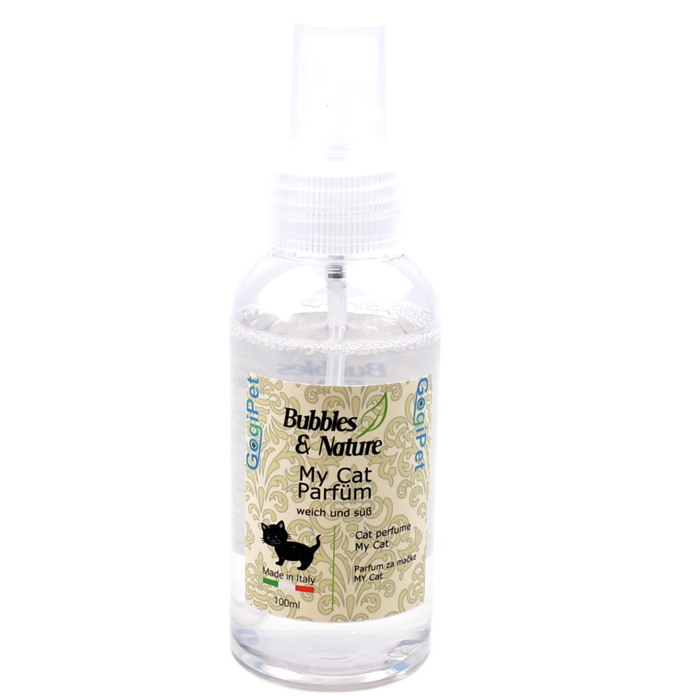 Cat perfume My Dog by GogiPet Bubbles & Nature - coat caring cat perfume with a mysterious scent.