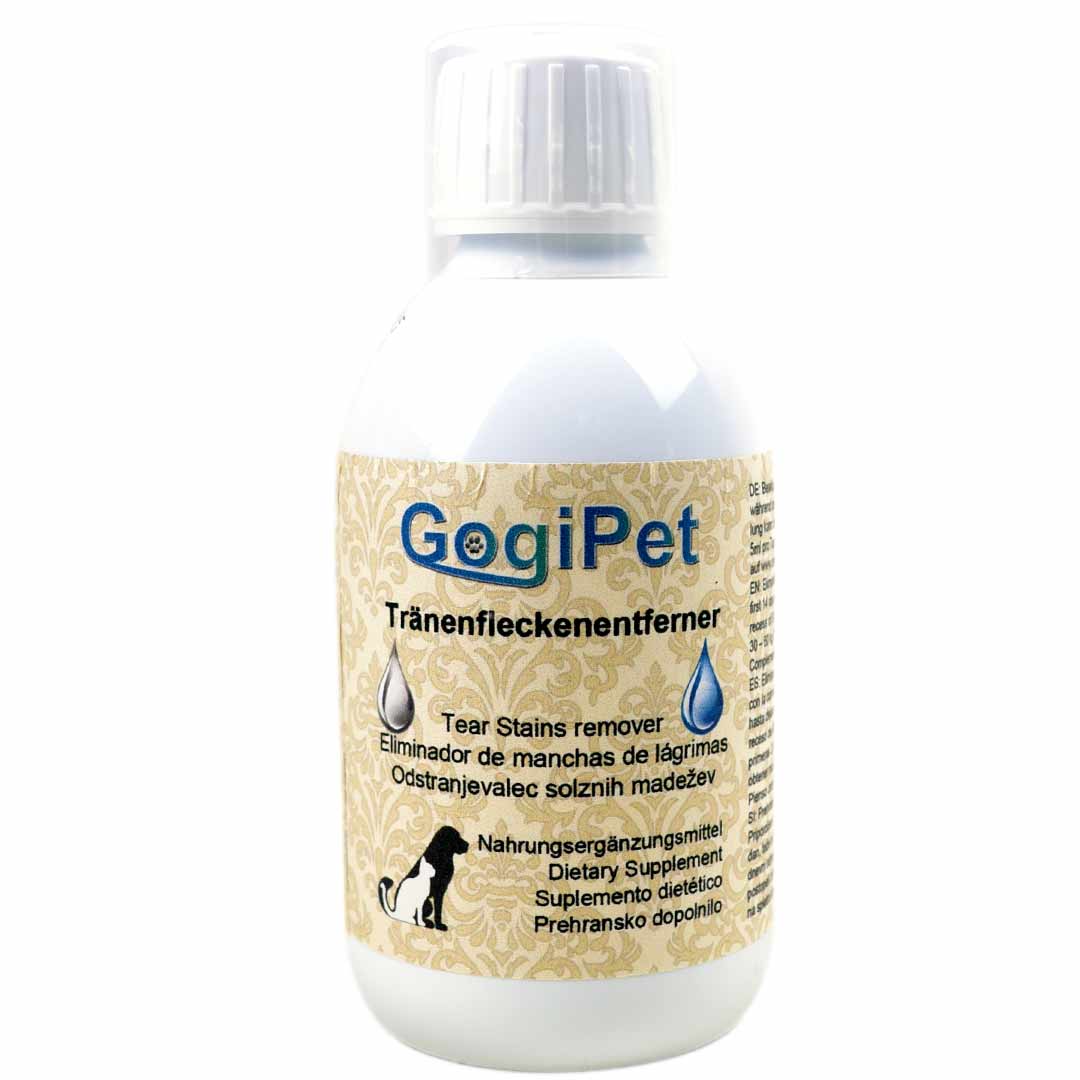 GogiPet tear stain remover for dogs and cats