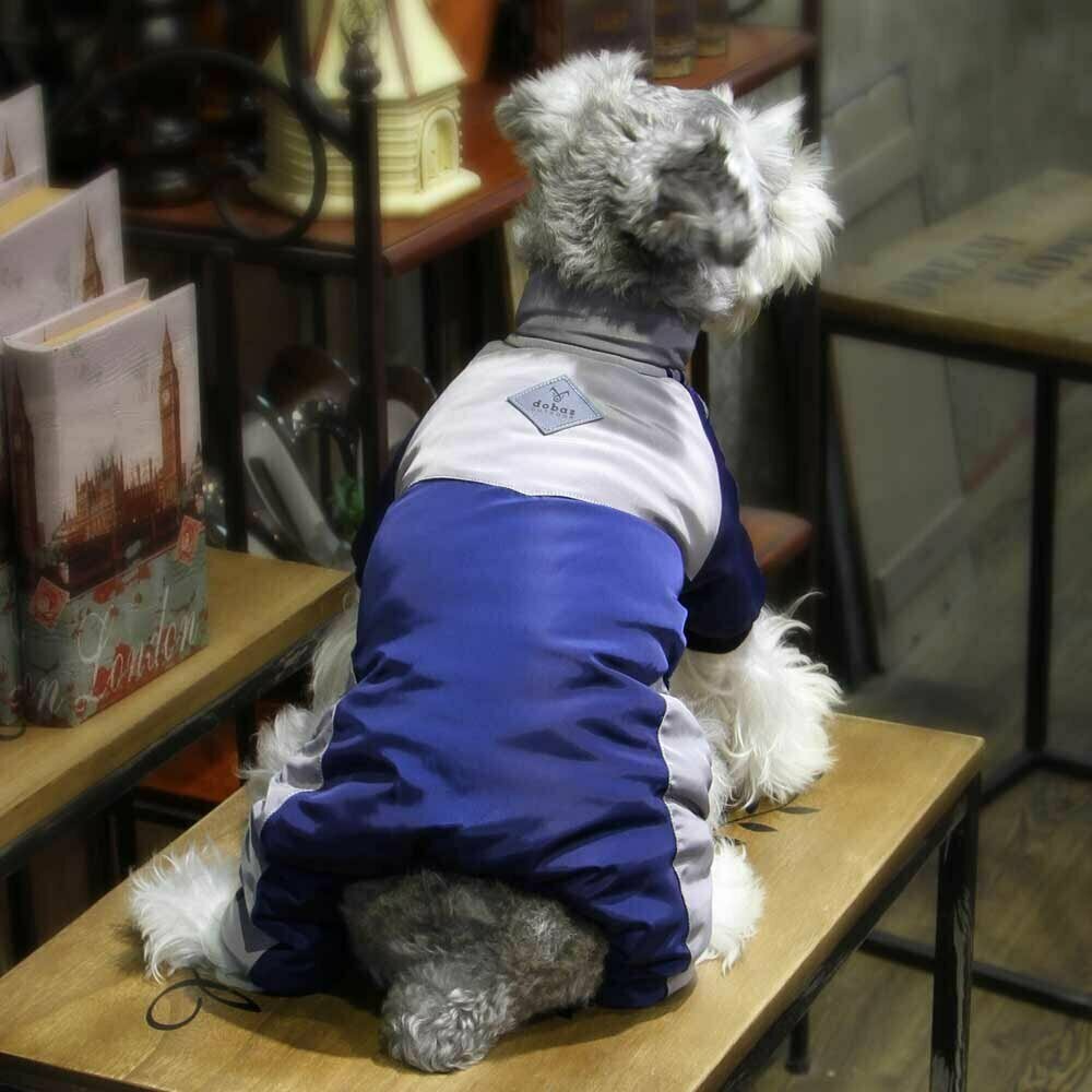 Warm dog winter coat "Karin" Blue