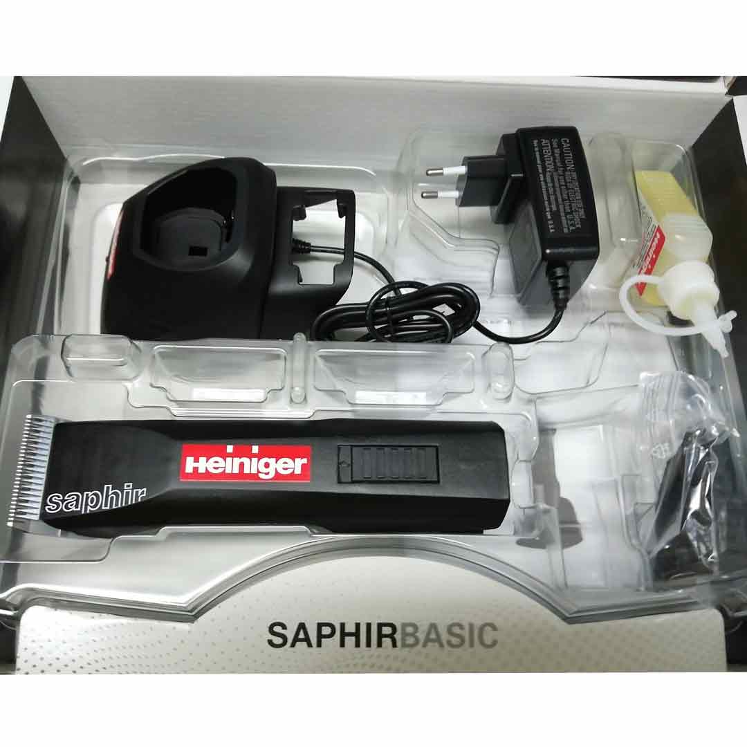 Heiniger Saphir Basic Scope of delivery