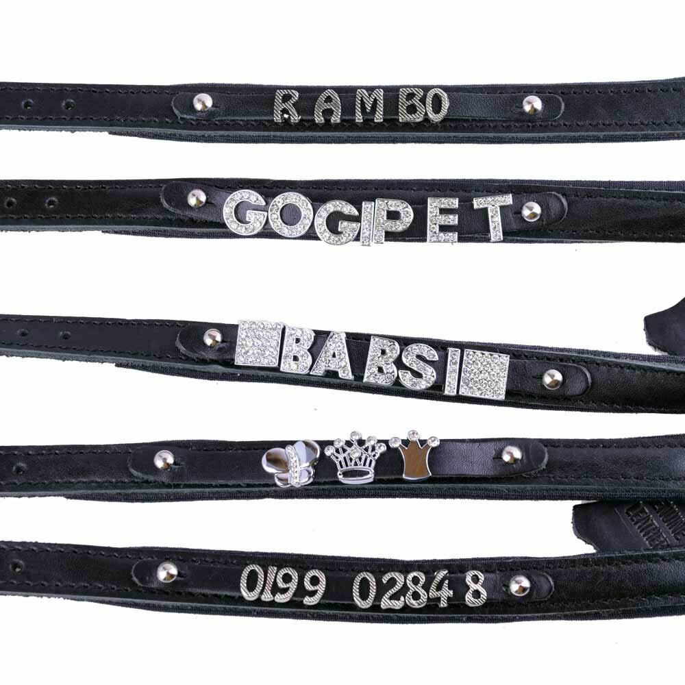 Let your creativity run wild with the GogiPet name and number collars