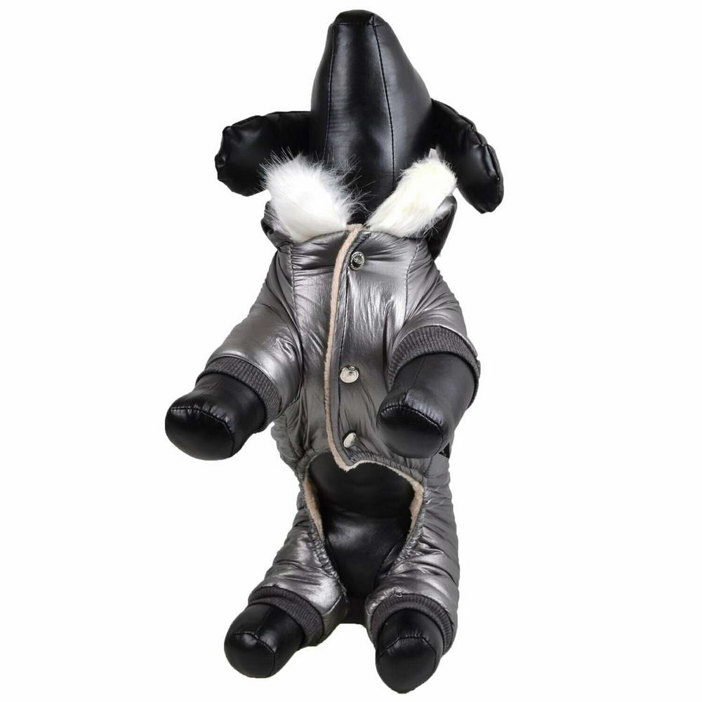 Silver Airforce Dog Coat