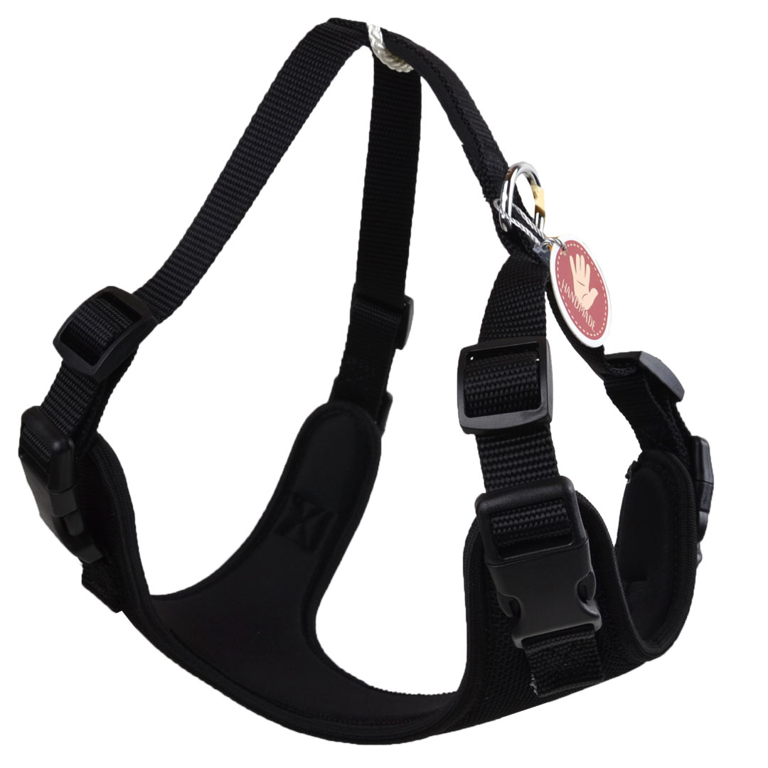 Soft dog harness with breathable Air fabric