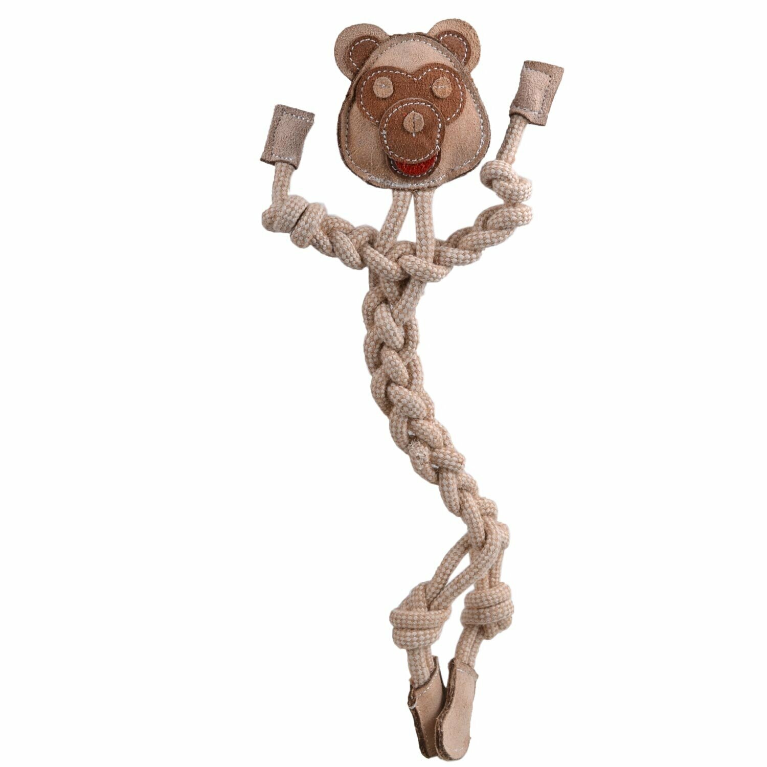Cool monkey, dog toy made of natural raw materials