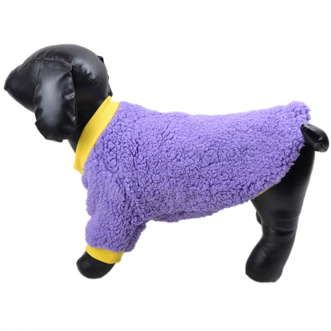 Sherpa Fleece Warm Dog Clothing Warm Dog Sweater