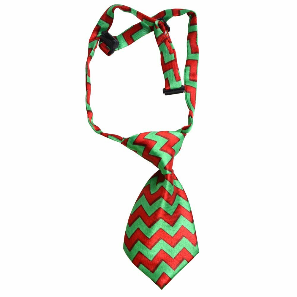 Tie for dogs red green by GogiPet