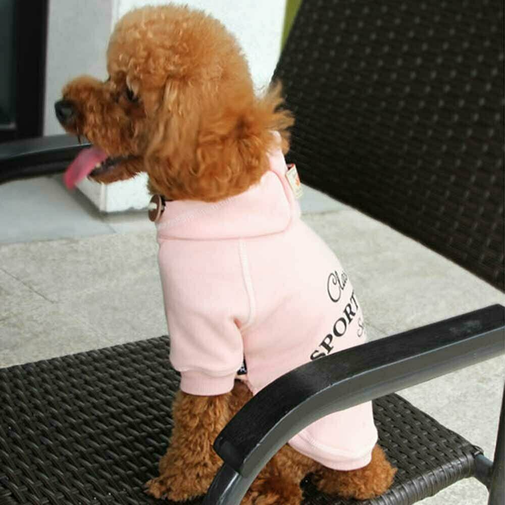 Warm dog sweater Pink