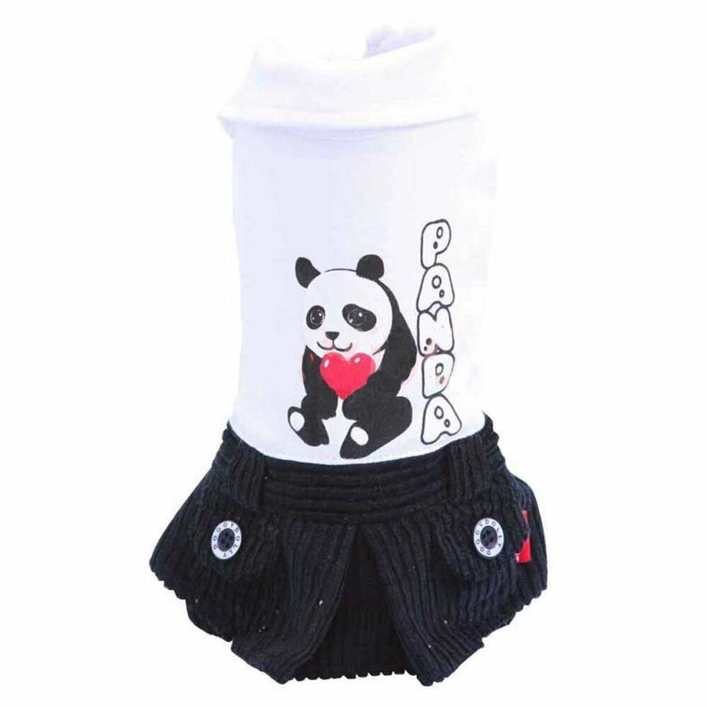 DoggyDolly Panda Girl- Dog clothing