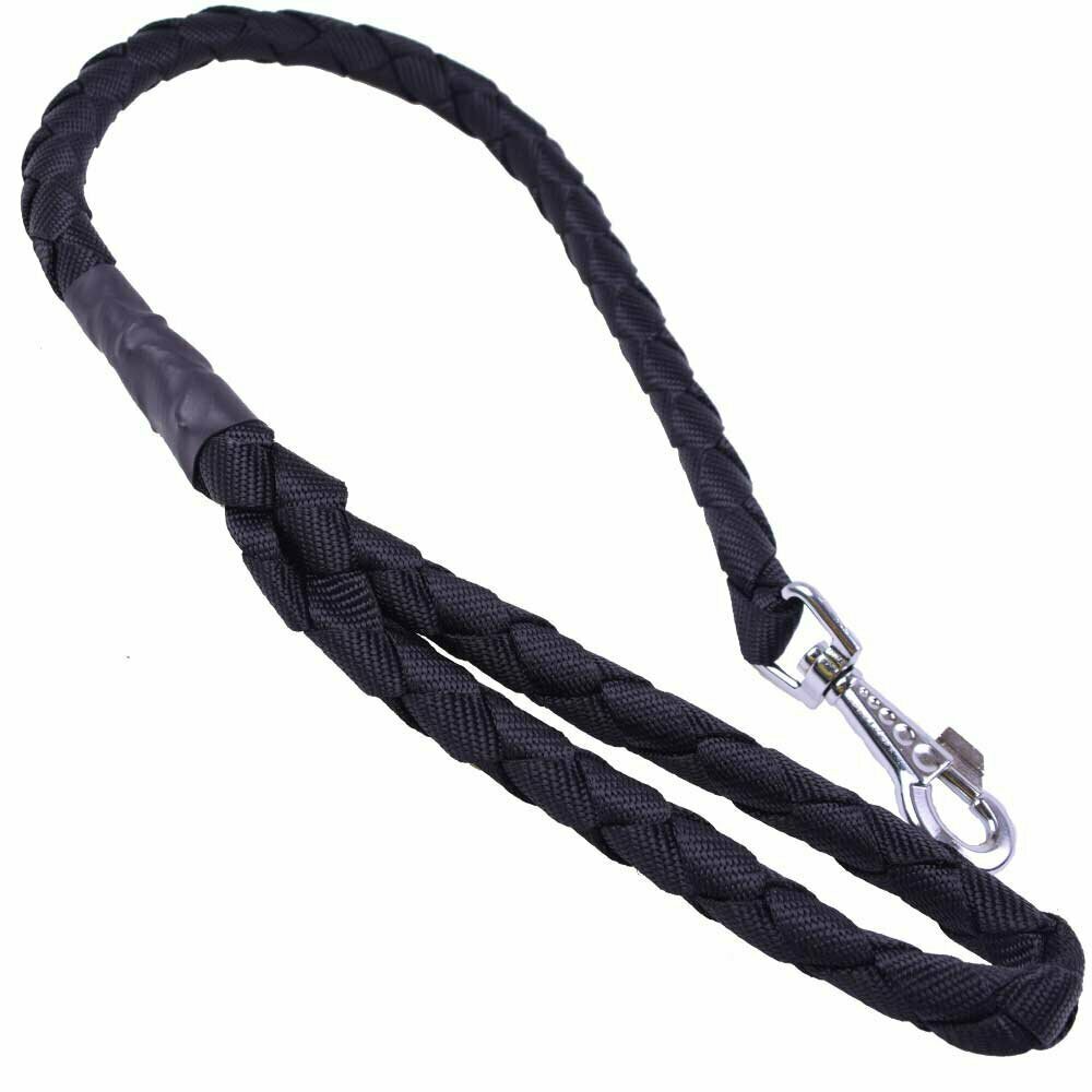 Black braided dog leads from GogiPet