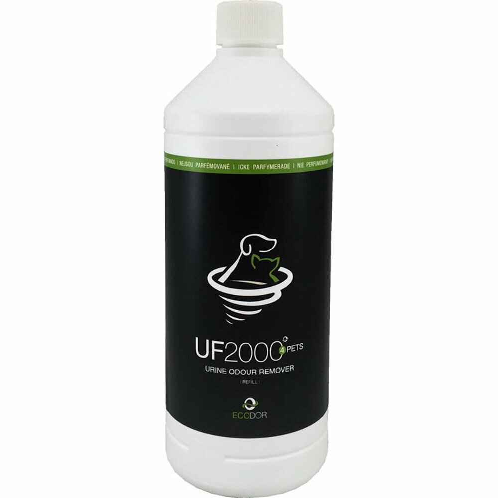 Ecodor UF2000 cat urine remover 1 liter refill (new packaging)