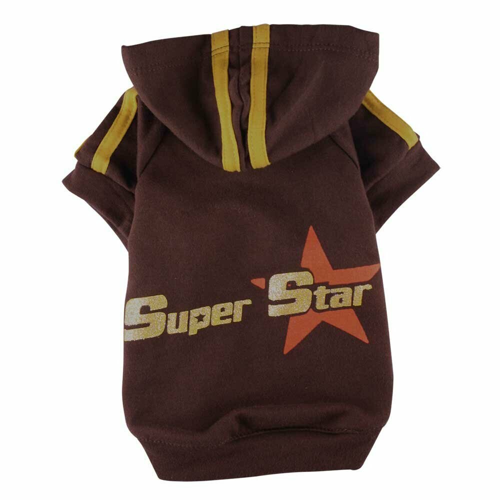 DoggyDolly W030 - super star dog sweater brown