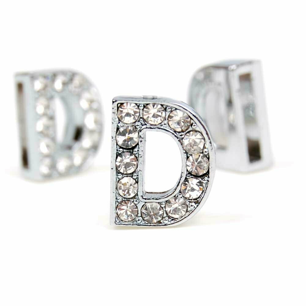 D rhinestone letter with 14 mm