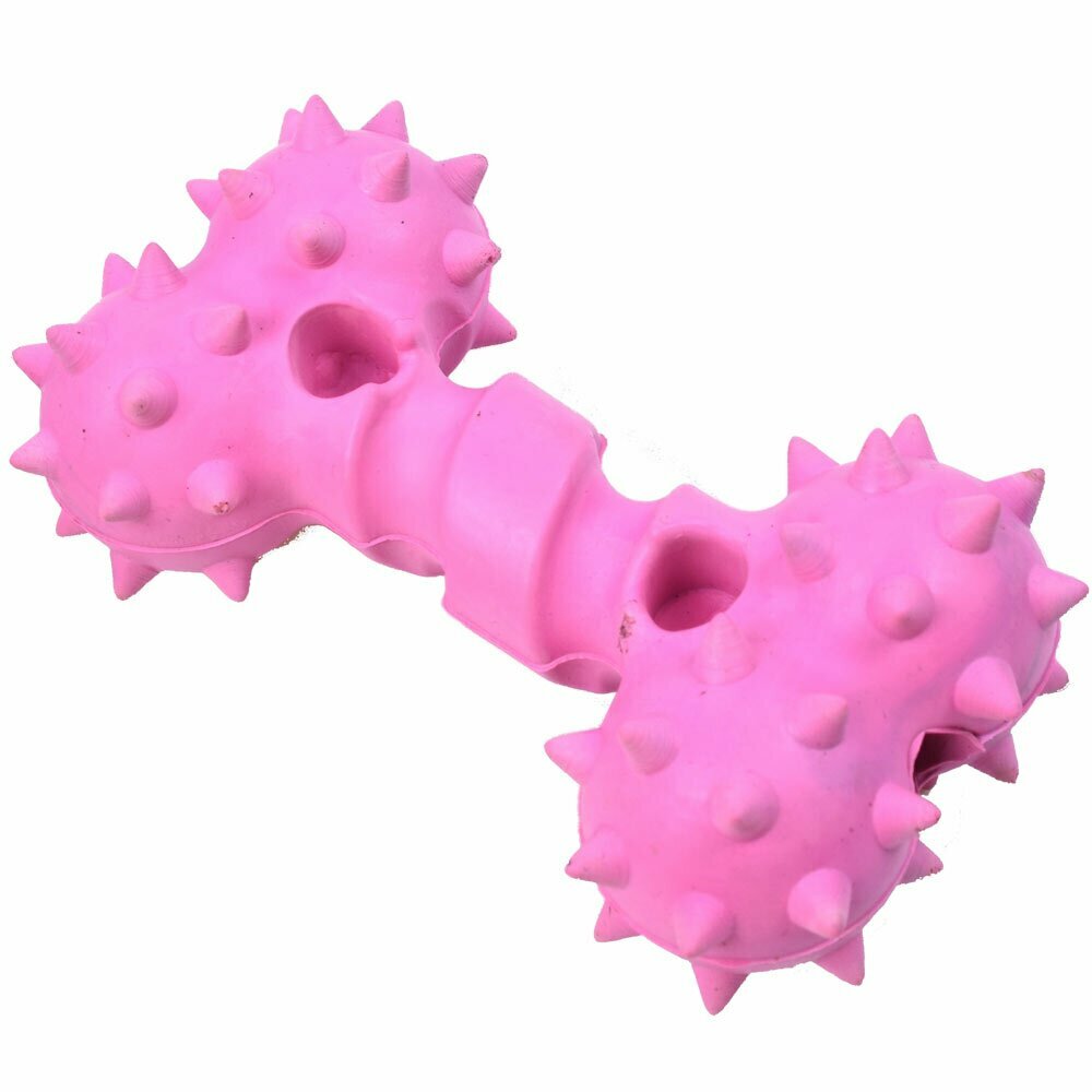 Dog toy made of robust rubber