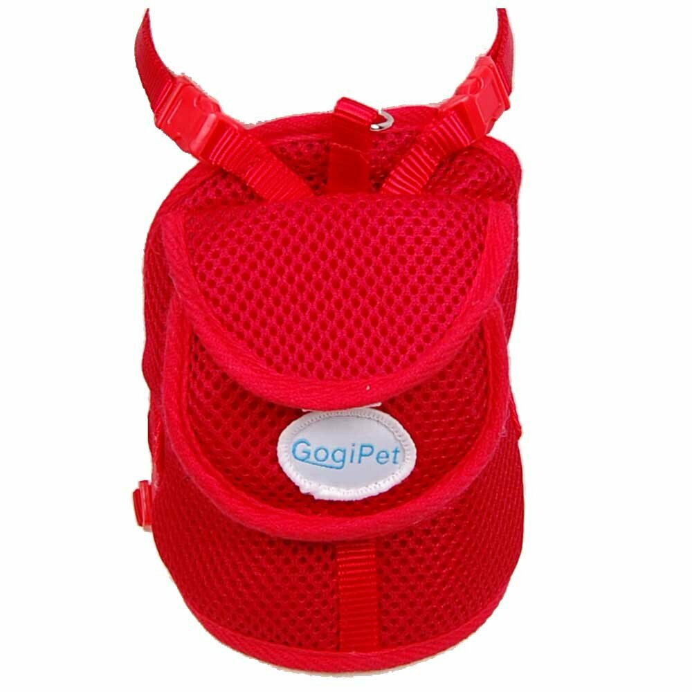 Backpack harness red L