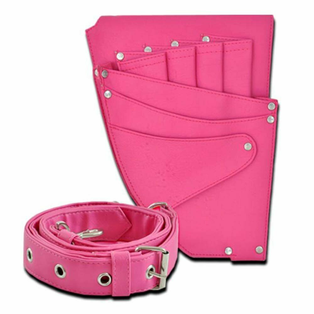 Pink Scissor holster for dog groomers and hairdressers