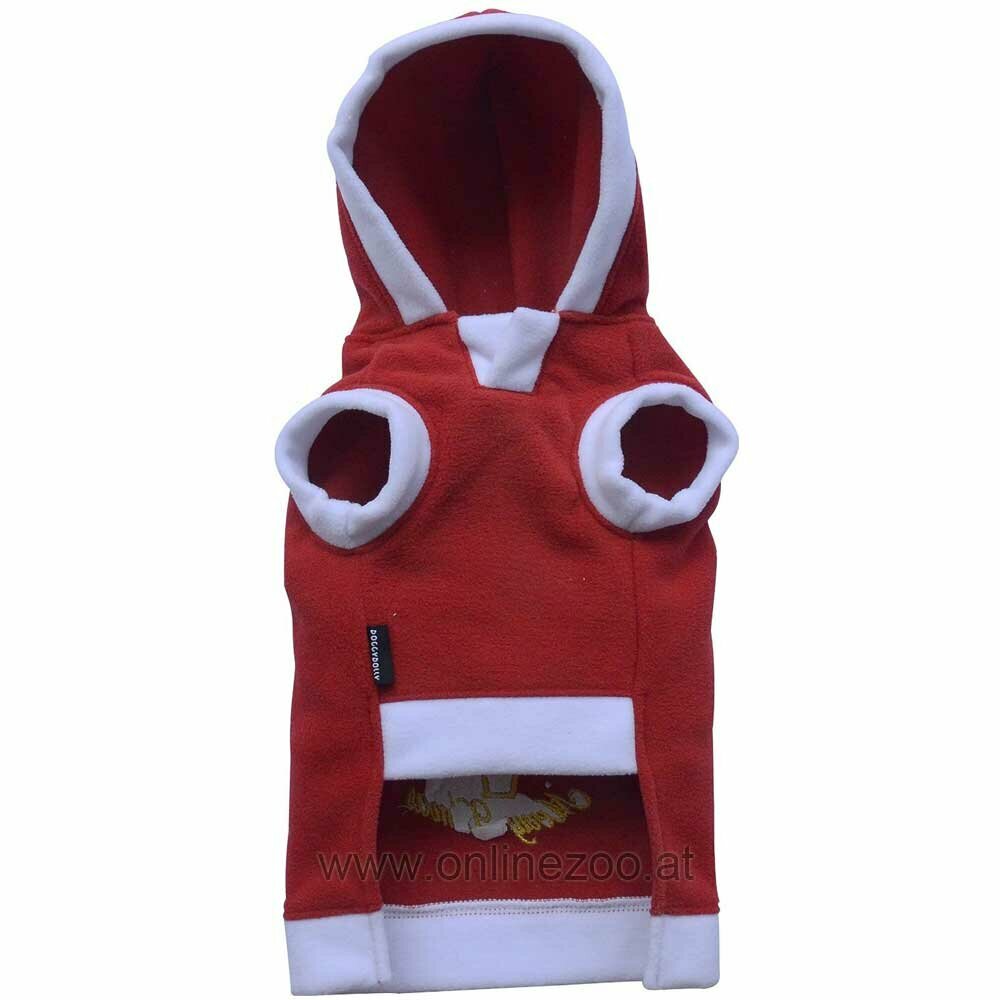 Rear View Dog Christmas Coat of DoggyDolly for large dogs from DoggyDolly BD107