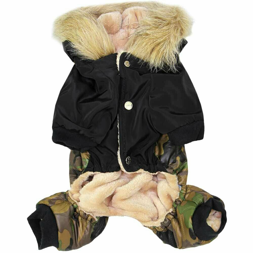 Camouflage Army snow suit for dogs "Hanka