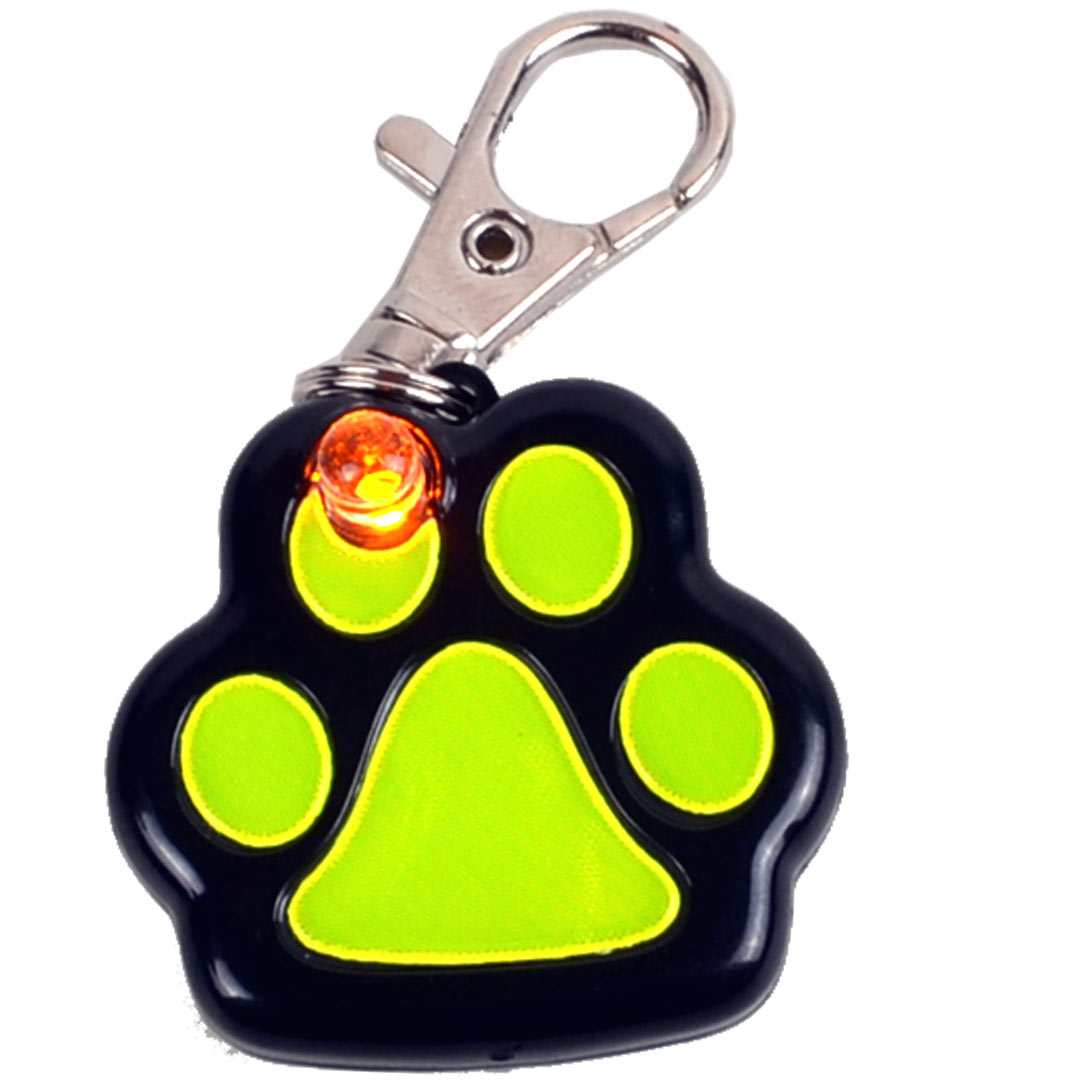 Dog charm with practical carabiner for quick attachment