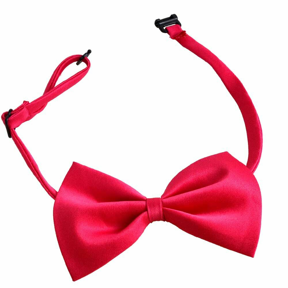 Extraorinary pink bow tie for dogs