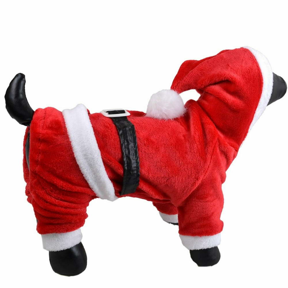 Santa Claus coat for small dogs