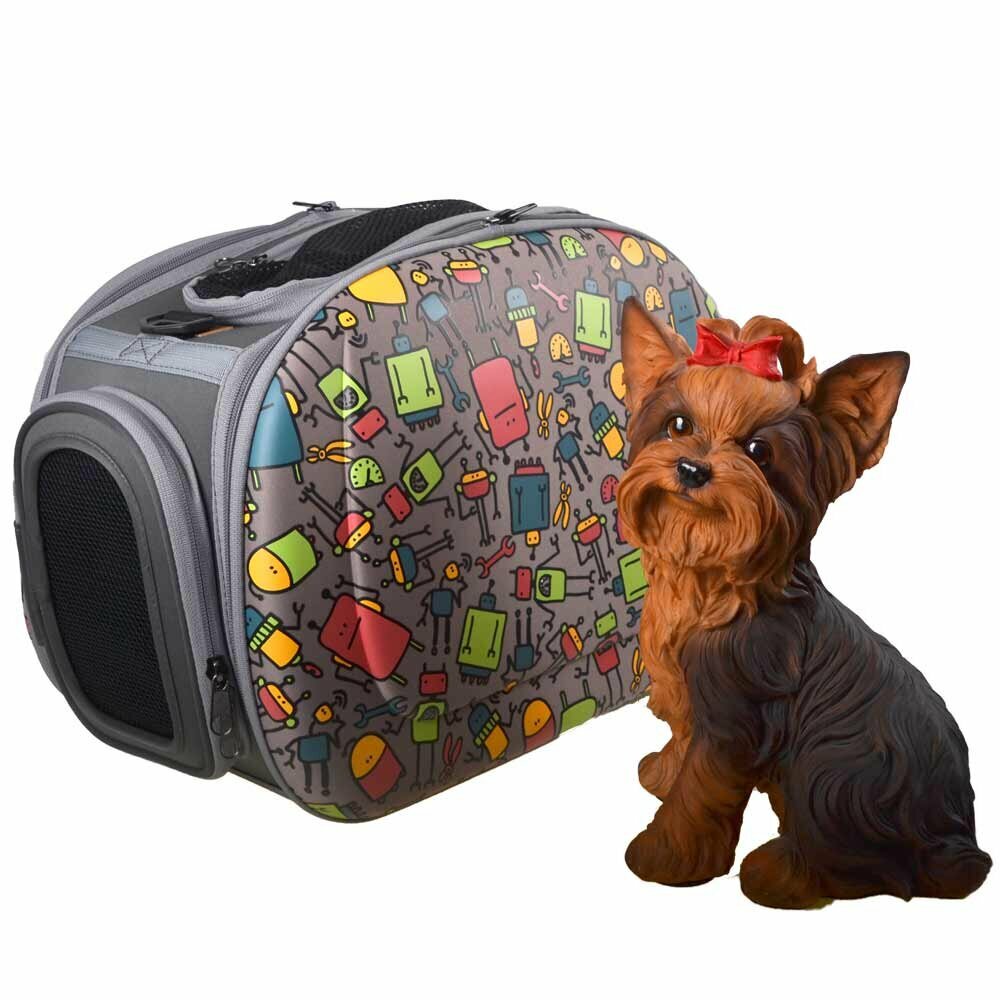 Dog bag with shoulder strap to keep your hands free