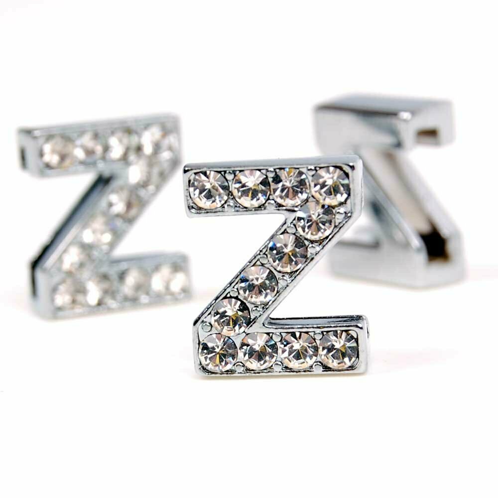 Z rhinestone letter with 14 mm