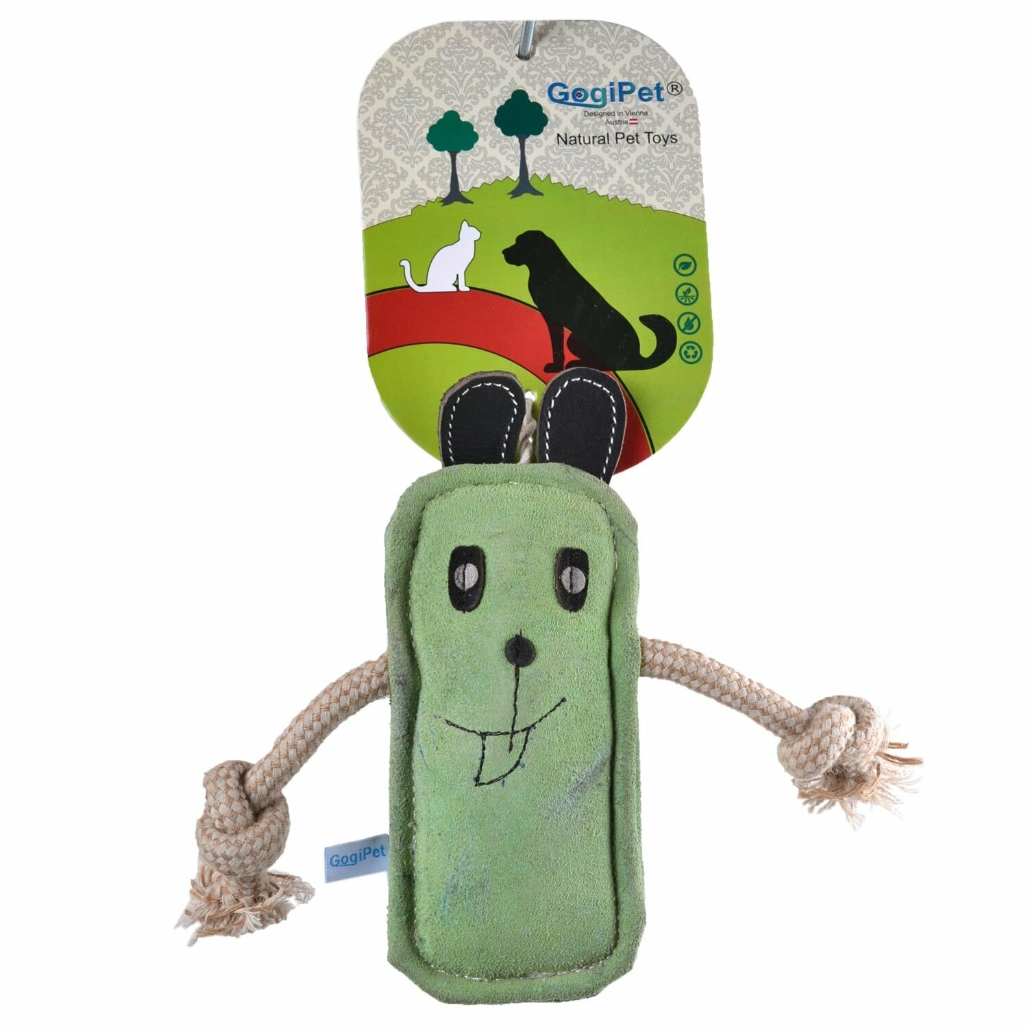 GogiPet dog toys made from sustainable raw materials