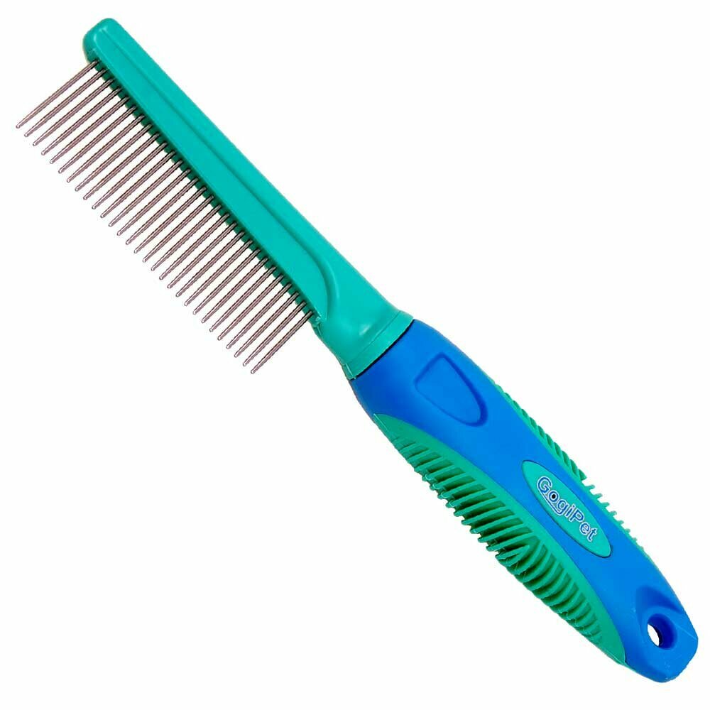 GogiPet® dog comb medium fine, 29 teeth - dog comb
