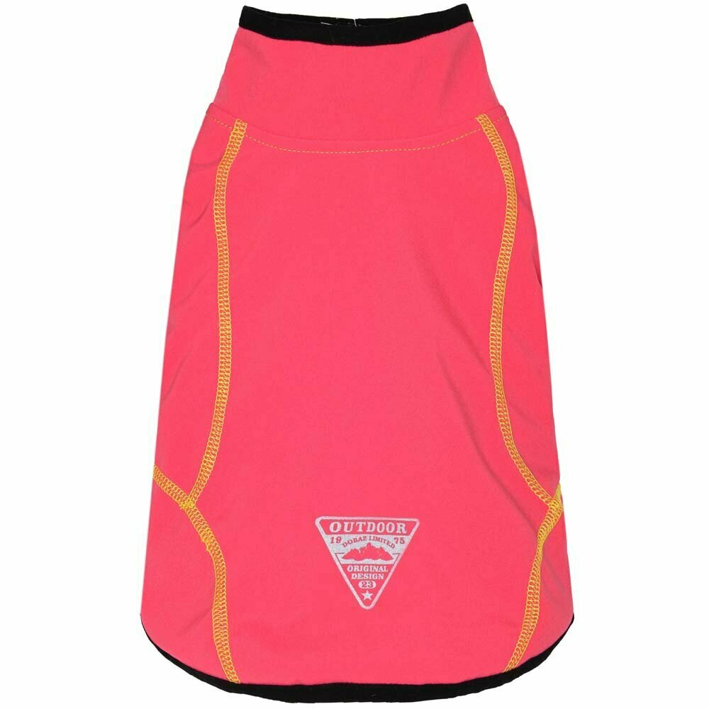 Raincoat for dogs "Outdoor Wear" Pink sleeveless