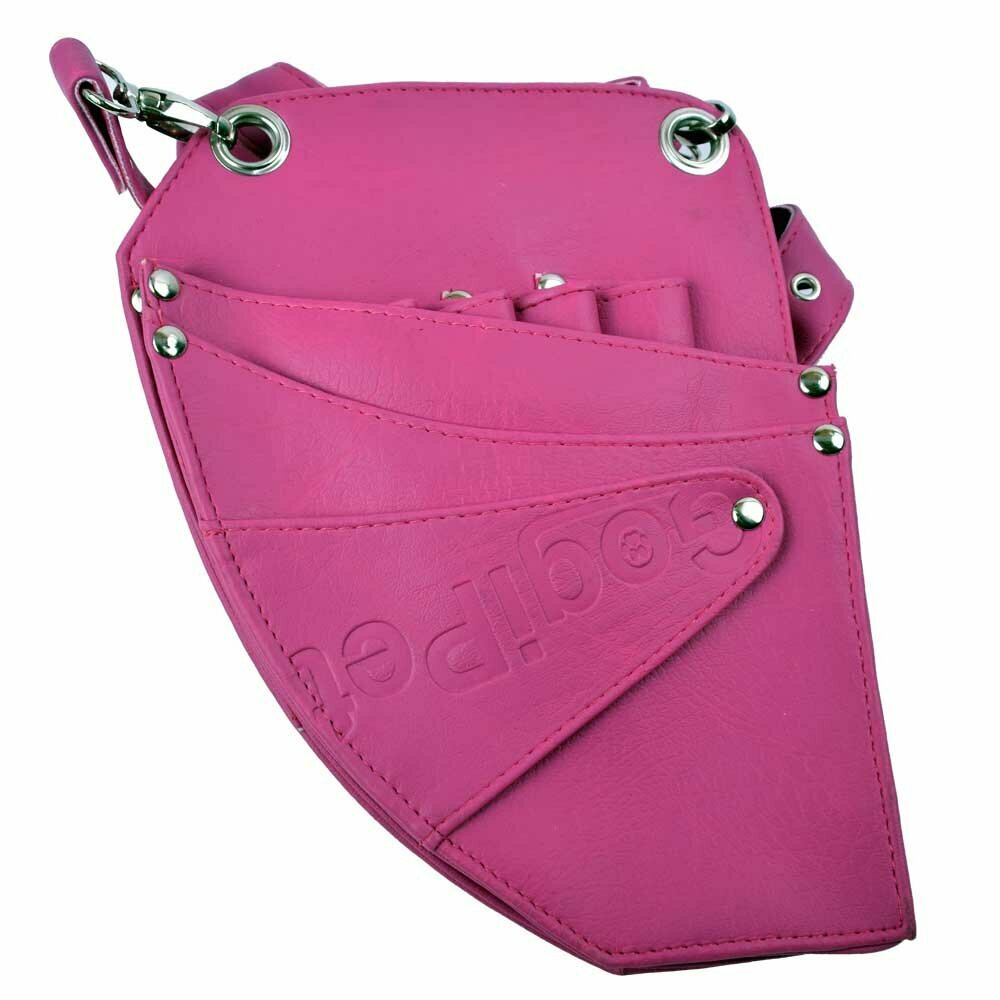 Pink Scissor holster for groomers and hairdressers