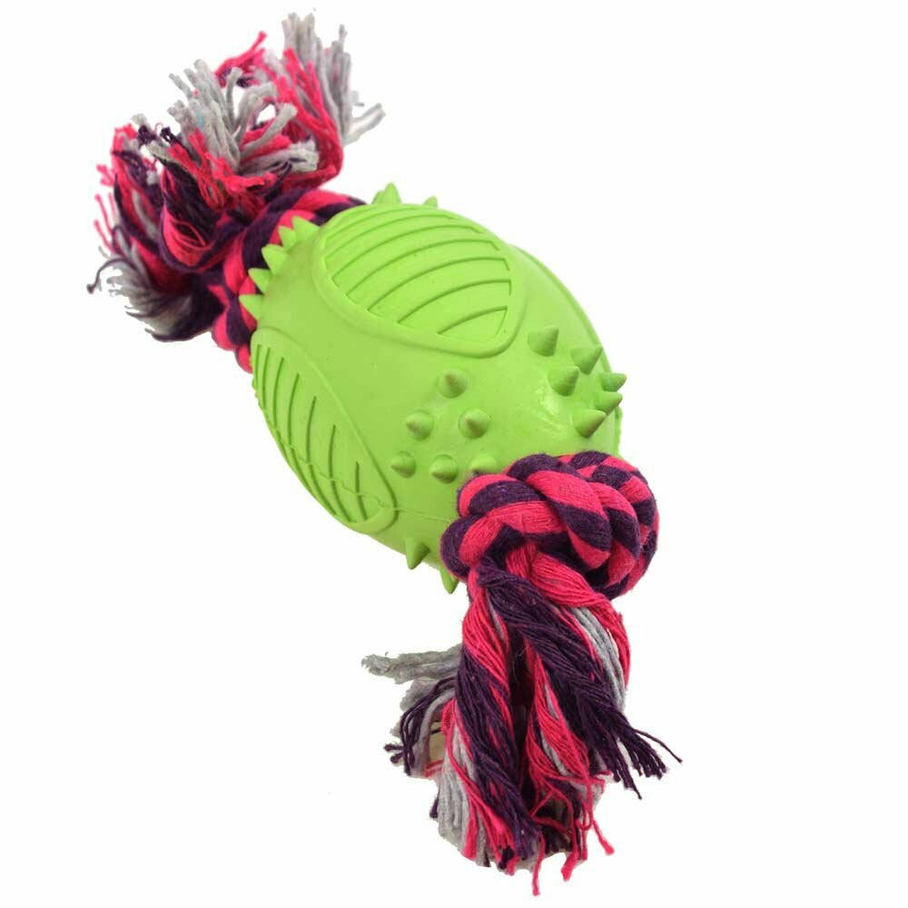 Rugged solid rubber dog toy by GogiPet