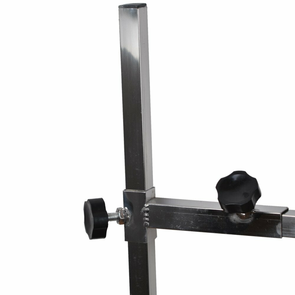 Height-adjustable double control post for trim tables by GogiPet