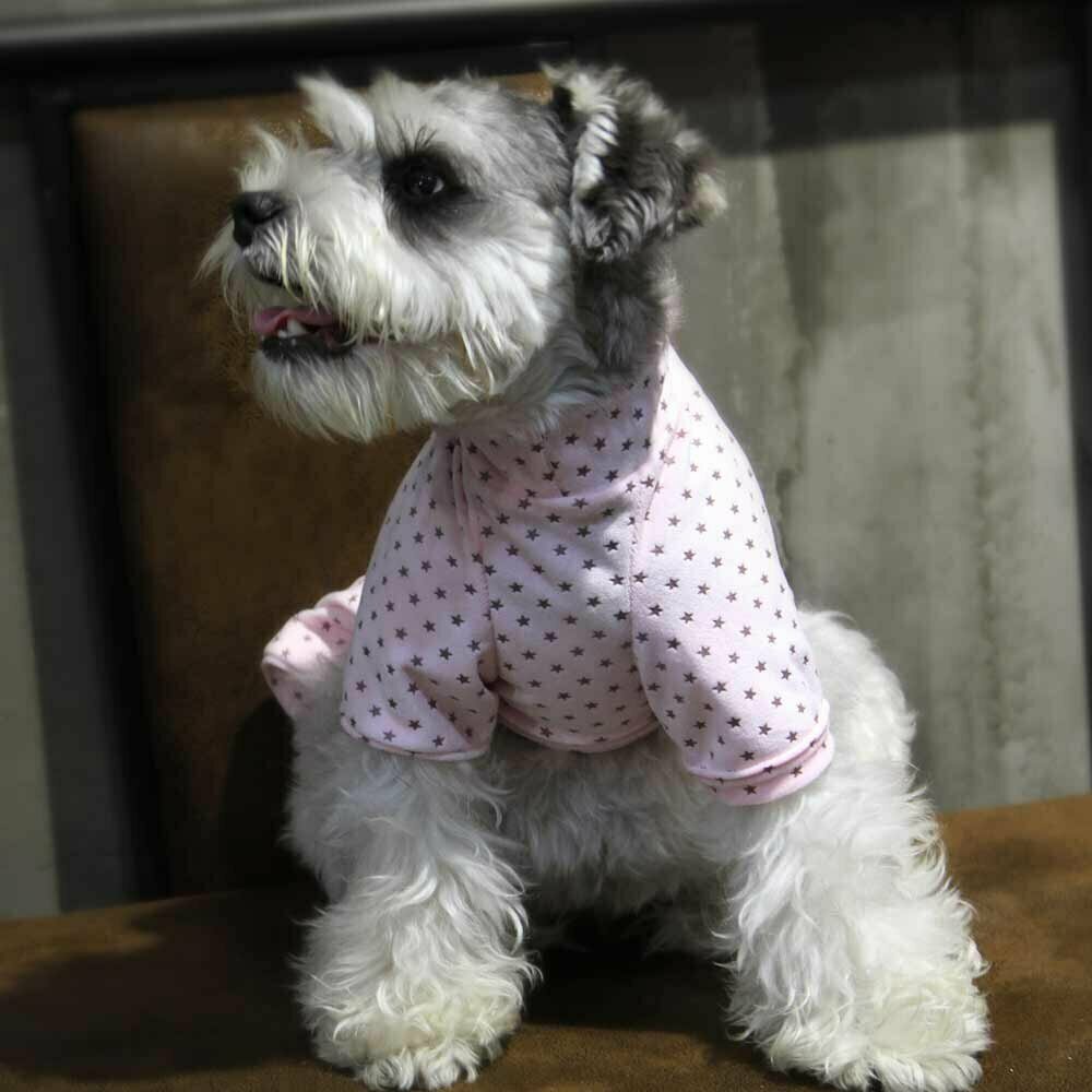 Cool dog sleeping gown pink