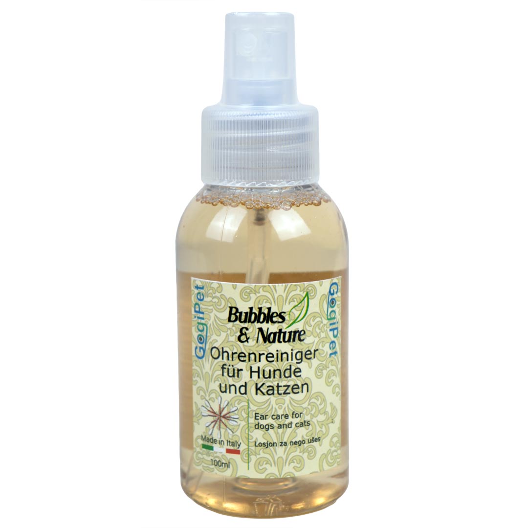 Ear care for dogs and cats by Bubbles & Nature GogiPet