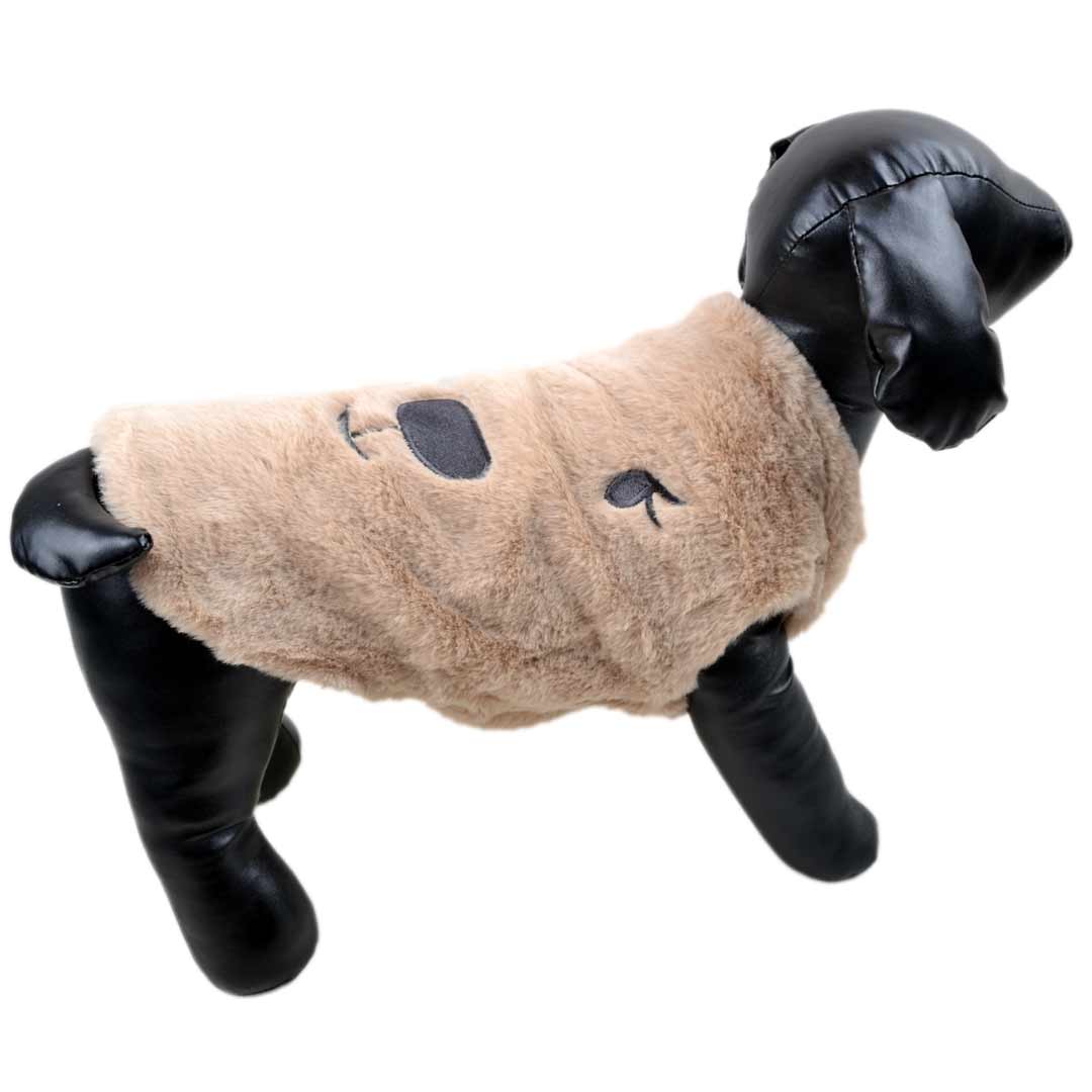 warm, cuddly dog pullover