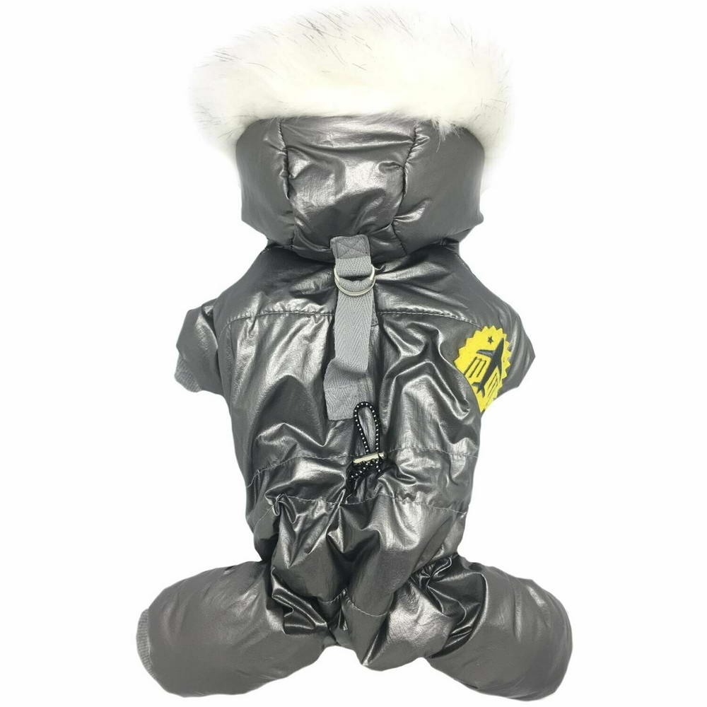 Airforce Dog Coat - Sky Fly Silver