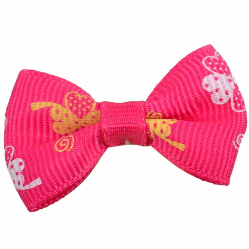 Dog Mesh with Hair Strap Fortuna pink with Lucky Clover by GogiPet