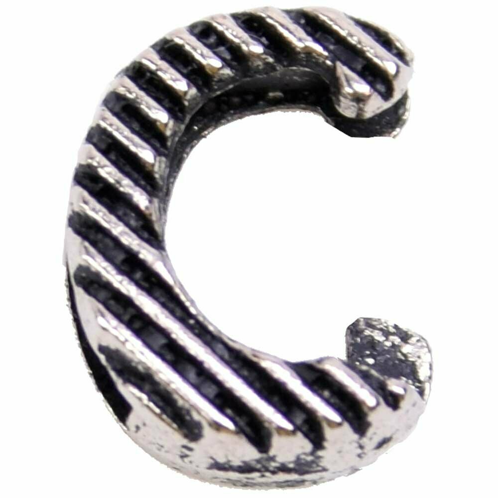 Designer letter C for dog collars and cat collars