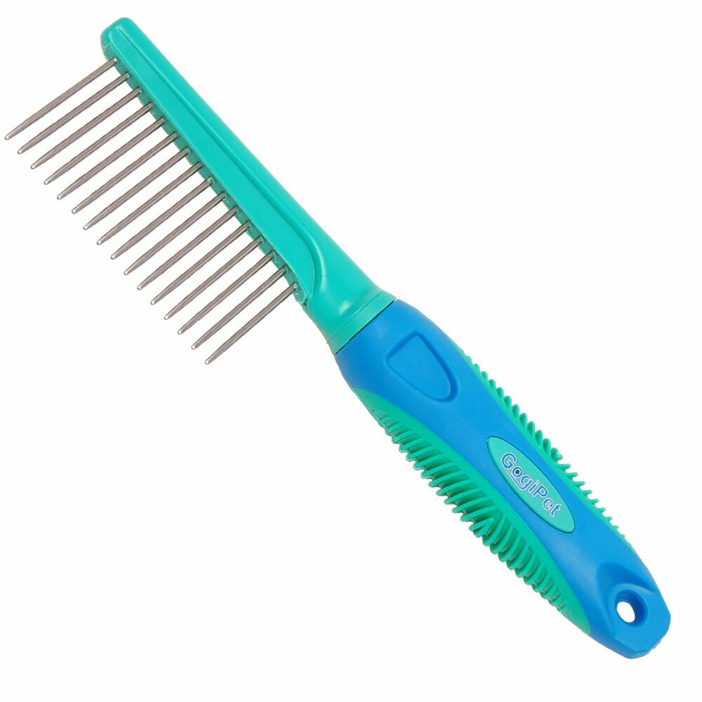 GogiPet handle comb roughly 16 teeth - dog comb