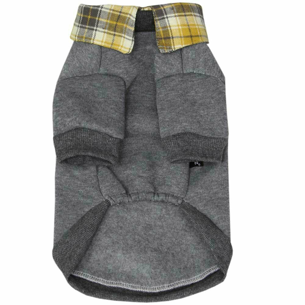 Perfect Style dog sweater fleece warm grey